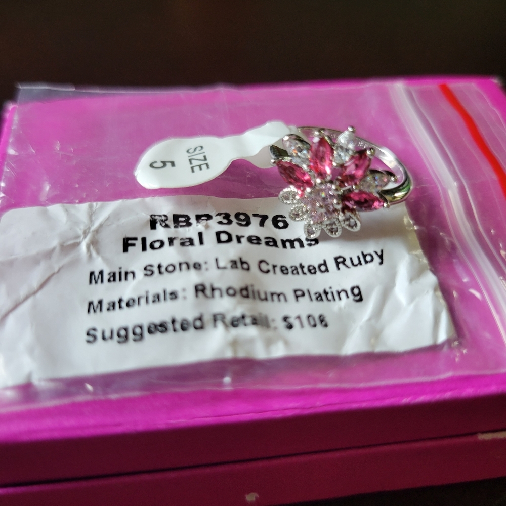 BOMBPARTY RING SIZE 5 NWT